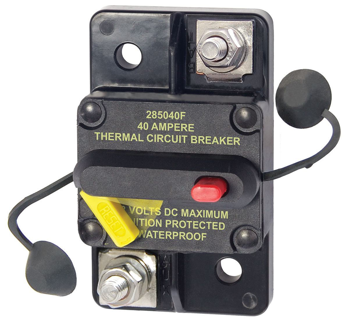 Blue Sea 285 Series Circuit Breaker Surface Mount 40A Blue Sea Systems