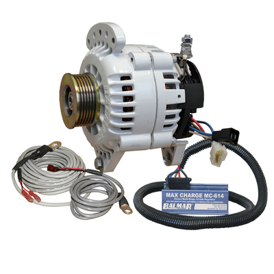 Balmar KIT, 60 Series 120a SaddleMT Alternator, MC Regulator, TSensors, K6Pul