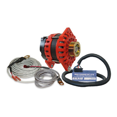 Balmar XT-CR-250-K6-KIT. XT-CR-250-K6 Alternator, MC-618 Regulator, Temperature Sensors