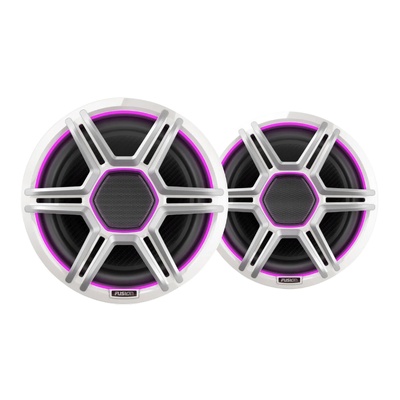 Fusion Apollo™ 8.8&quot; LED Marine Speakers with Sports White Grilles