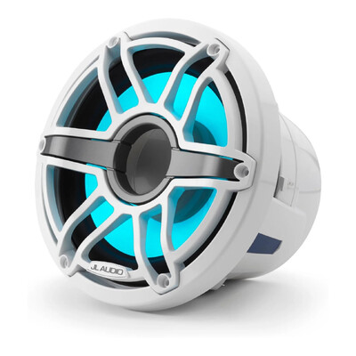 JL Audio M6 Marine Subwoofer, 8&quot; with LED and White Sport Grille