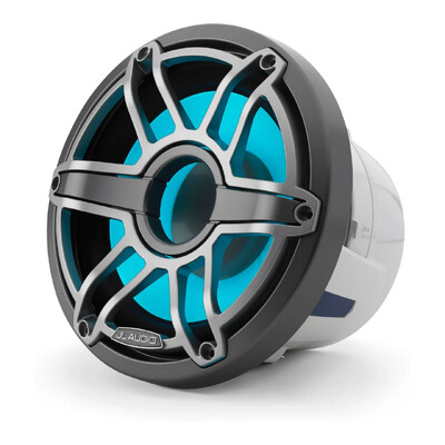 JL Audio M6 Marine Subwoofer, 8&quot; with LED and Titanium Sport Grille