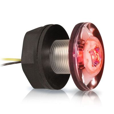 Hella Round LED MD12 Courtesy Lamp, Baitwell, Red