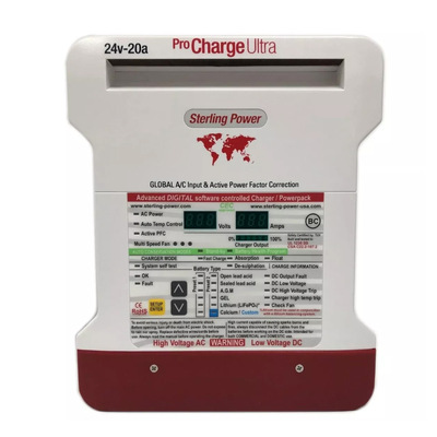 Sterling ProCharge Ultra 24 Volt / 20 Amp / 3 Out Worldwide Marine Battery Charger