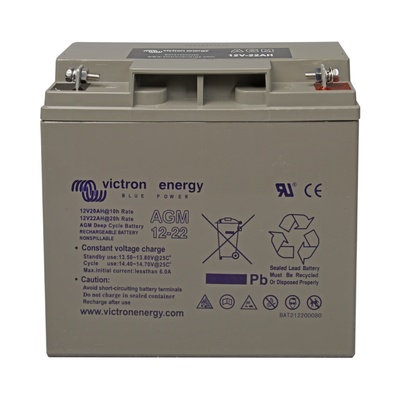 Victron 12V/22Ah AGM Deep Cycle Batt.