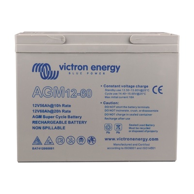 Victron 12V/060Ah AGM Deep Cycle Batt.