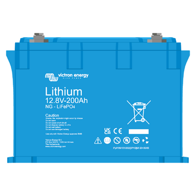 Victron Lithium LiFePO4 Battery 12.8V/200Ah NG Series