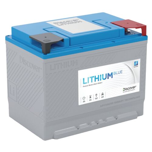 Discover Lithium Blue LiFePO4 Battery, 24v 45Ah