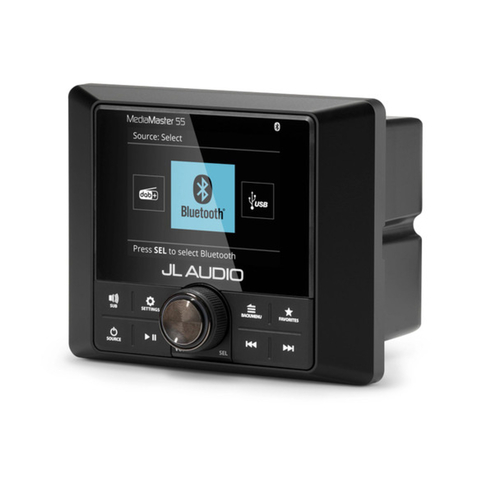 JL Audio MediaMaster 55 MM55 Weatherproof Source Unit with Full-Color LCD Display