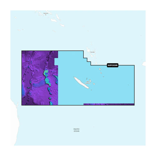 Garmin Navionics Vision+ NVPC030R New Caledonia Marine Charts | microSD/SD & 1-year Subscription