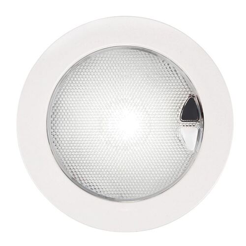 Hella EuroLED 150 White Touch Lamp, 9-33V DC White Plastic Rim