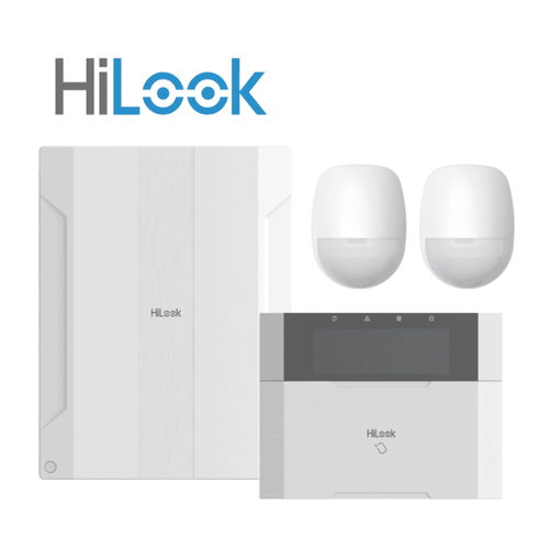 HikVision HiLook HA-ALARM-KIT1 Wired Alarm Kit, 1X Alarm Panel, 1X Keypad, 2X PIR, 3X Tags, 3Y