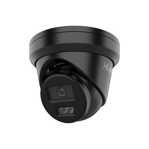 Hikvision HiLook IPC-T282H-MU-BLK, 8MP Turret Camera, Black, 2.8mm Fixed Lens, IR 30m, Built-in Mic