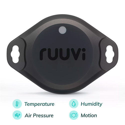 RuuviTag Pro IP67 Temperature Air Humidity, Pressure and Movement Sensor Tag 4in1