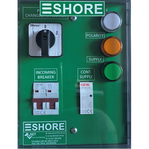 ESHORE Commercial Single Phase 16A device with Reversing Switch (IP66 Rating)