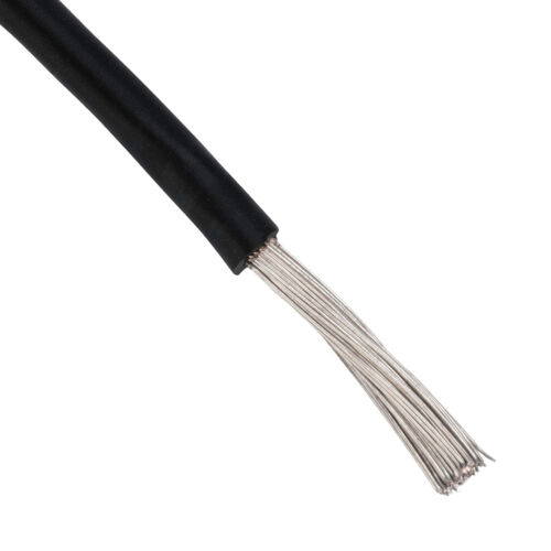 Tricab Marine Grade Tinned Cable 6mm² (10 AWG) Black single core, LSZH UP-XXXD/1C6BK