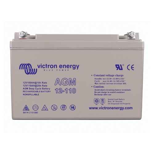 Victron 12V/110Ah AGM Deep Cycle Batt. (M8)