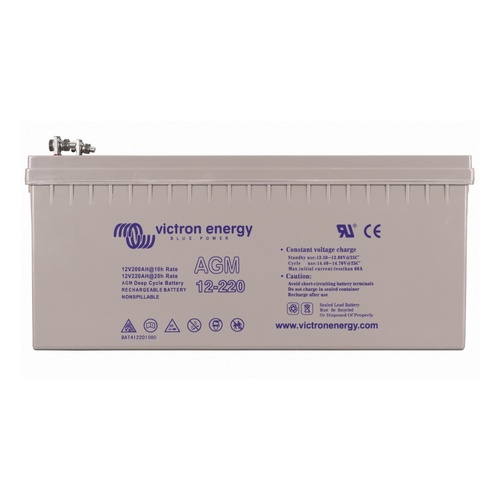 Victron 12V/220Ah AGM Deep Cycle Batt. (M8)