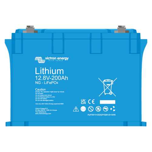 Victron Lithium LiFePO4 Battery 12.8V/200Ah NG Series